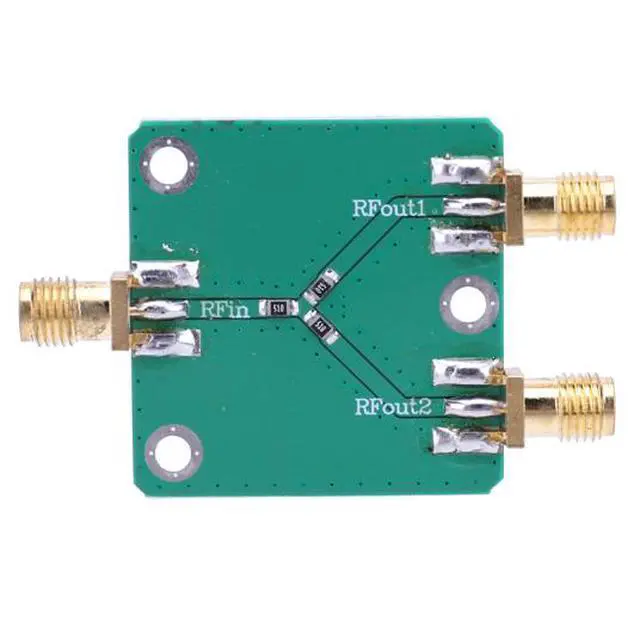 Alt view image 3 of 6 - RF microwave resistive power divider 0.5W (27dBm) power supply DC-5G power divider - divides one signal into two signals