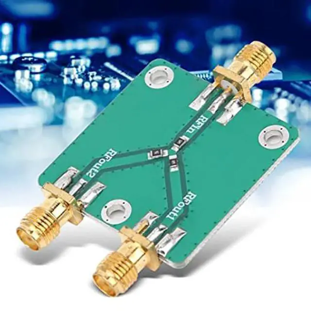 Alt view image 6 of 6 - RF microwave resistive power divider 0.5W (27dBm) power supply DC-5G power divider - divides one signal into two signals