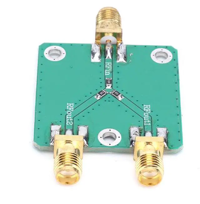 Alt view image 5 of 6 - RF microwave resistive power divider 0.5W (27dBm) power supply DC-5G power divider - divides one signal into two signals