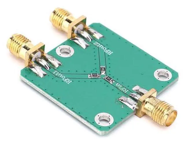 Main image of RF microwave resistive power divider 0.5W (27dBm) power supply DC-5G power divider - divides one signal into two signals