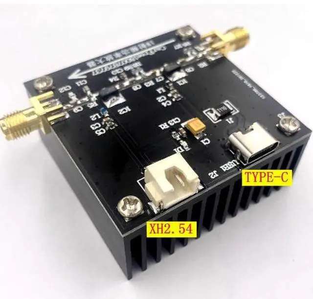 Alt view image 2 of 6 - 3.2 - 3.6GHz 1W microwave power amplifier with 30dB gain. SBB5089 + SZA3044 power amplifier.