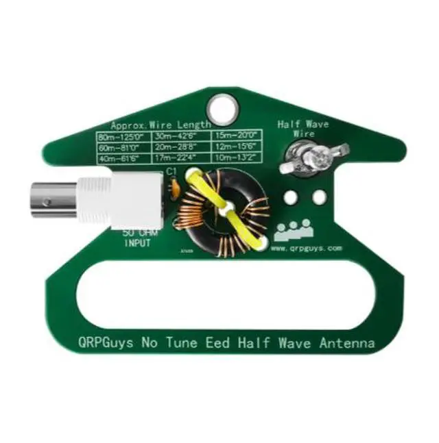 Alt view image 6 of 6 - Portable non-tuned half-wave antenna NoTune End Fed Half Wave Antenna Half-wave antenna