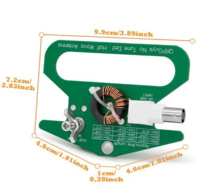 Alt view image 2 of 6 - Portable non-tuned half-wave antenna NoTune End Fed Half Wave Antenna Half-wave antenna