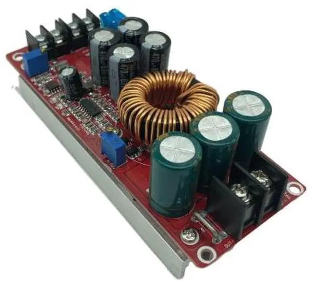 Main image of 1500W upgraded to 1800W DC-DC boost constant voltage and constant current adjustable power supply module, 12 - 60V output, 12 - 90V input
