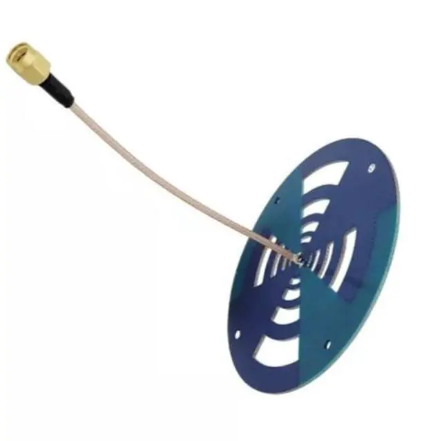 Alt view image 2 of 5 - UWB Ultra-Wideband Partial Discharge Antenna 550MHz - 7GHz Logarithmic Periodic Omnidirectional Antenna 915RFID
