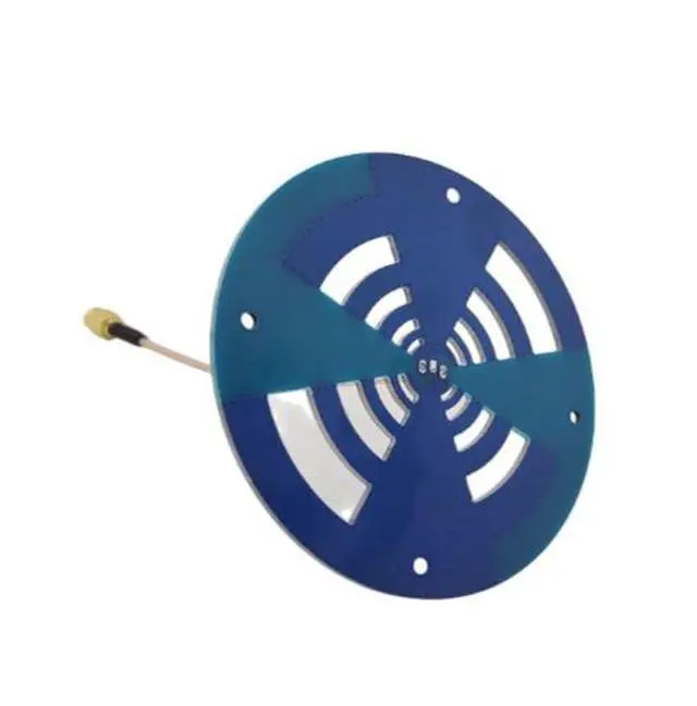 Alt view image 3 of 5 - UWB Ultra-Wideband Partial Discharge Antenna 550MHz - 7GHz Logarithmic Periodic Omnidirectional Antenna 915RFID