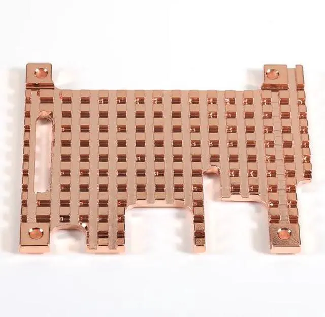 Alt view image 3 of 6 - Raspberry Pi 3B3 generation pure copper heat sink box shell
