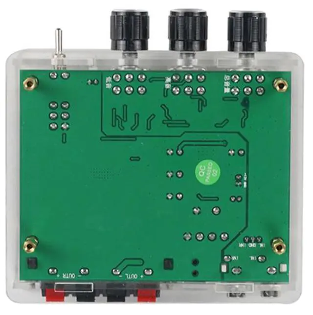 Alt view image 2 of 5 - TPA3116D2 digital power amplifier board - 2*80w dual-channel audio amplifier module with high power capacity