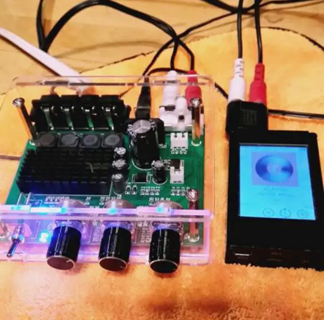 Alt view image 3 of 5 - TPA3116D2 digital power amplifier board - 2*80w dual-channel audio amplifier module with high power capacity