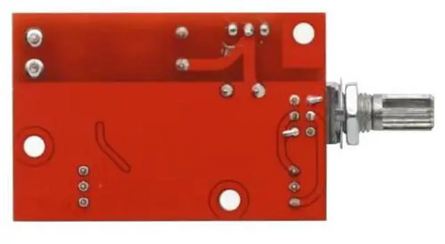 Alt view image 5 of 6 - AD828 operational amplifier preamplifier board, single power supply powered power amplifier preamplifier board with potentiometerAD828 operational amplifier preamplifier board, single power supply pow
