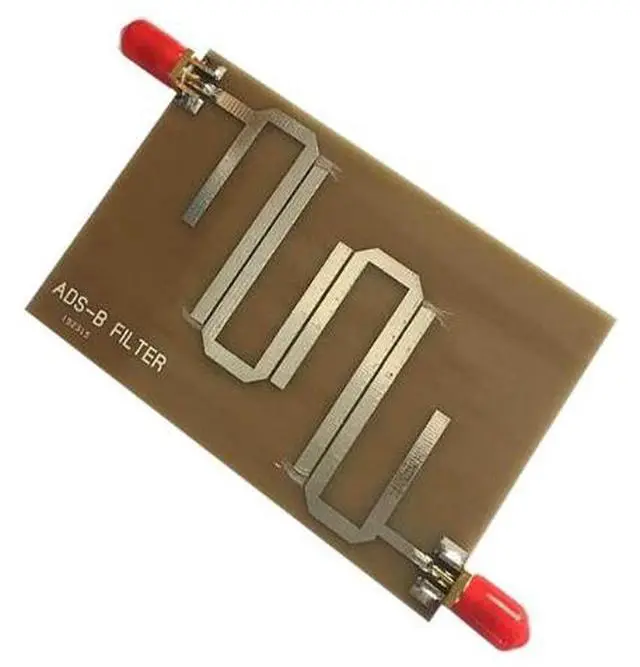 Main image of ADS-B Microband Bandpass Filter Improves Frequency Reception of ADSB Signals in the 1 - 1.2 GHz Range
