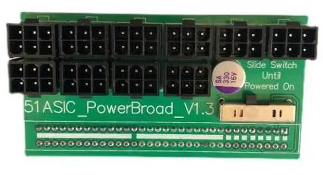 Main image of 6-pin server power adapter, 12V adapter for graphics card conversion board, HP1200W, DELL1400W
