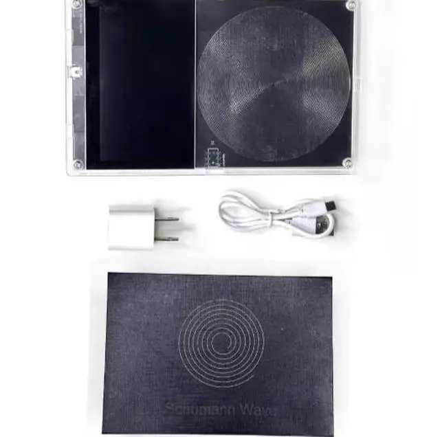 Alt view image 4 of 6 - Adjustable frequency Schumann wave touch generator: Alpha, Beta, Gamma, Delta, Theta waves, 0.01 - 99999 Hz