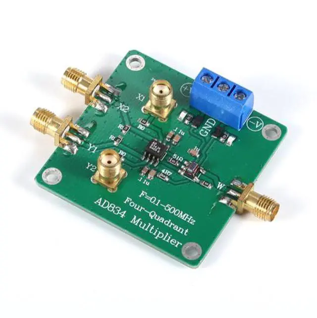 Alt view image 3 of 6 - AD834 Four-Quadrant Multiplier Module Signal Conditioning Power Control Doubler Frequency Multiplier 500 MHz