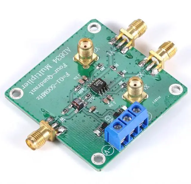 Alt view image 2 of 6 - AD834 Four-Quadrant Multiplier Module Signal Conditioning Power Control Doubler Frequency Multiplier 500 MHz
