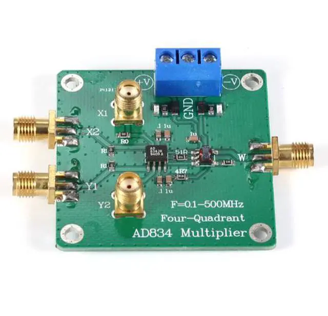Alt view image 5 of 6 - AD834 Four-Quadrant Multiplier Module Signal Conditioning Power Control Doubler Frequency Multiplier 500 MHz