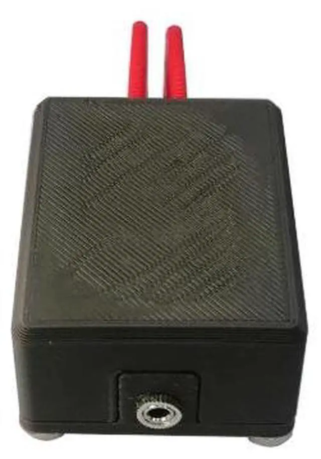 Alt view image 4 of 6 - CW shortwave toggle switch strong magnetic version automatic dual-blade transmitting radio pure copper contact morse code practice device