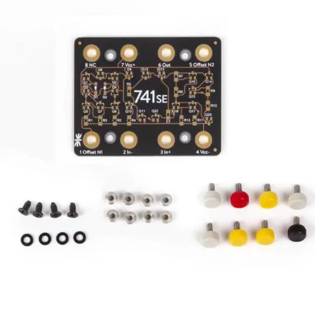 Alt view image 3 of 7 - 741 Learning Kit - Operational Amplifier Principle - Transistor Fabrication - Chip - Analog Circuit