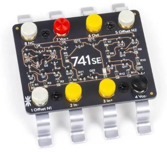 Main image of 741 Learning Kit - Operational Amplifier Principle - Transistor Fabrication - Chip - Analog Circuit