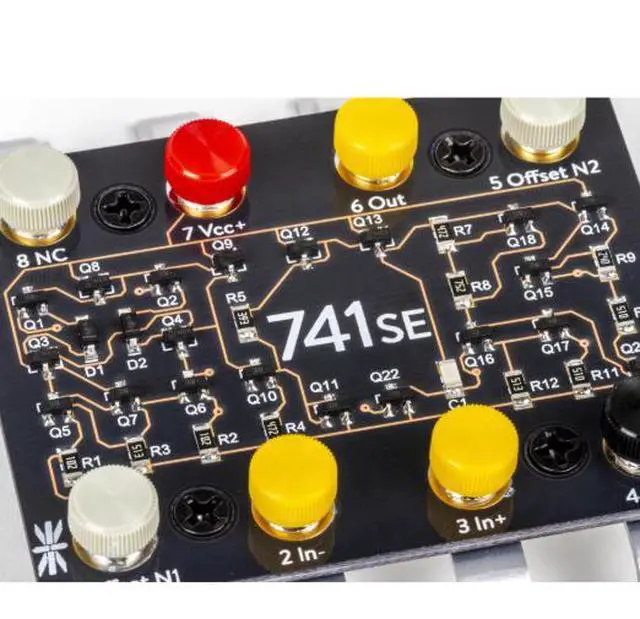 Alt view image 2 of 7 - 741 Learning Kit - Operational Amplifier Principle - Transistor Fabrication - Chip - Analog Circuit
