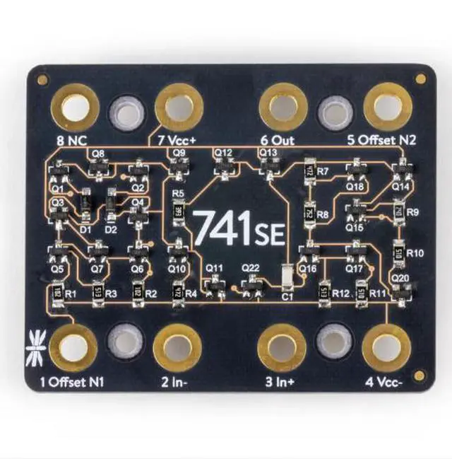 Alt view image 5 of 7 - 741 Learning Kit - Operational Amplifier Principle - Transistor Fabrication - Chip - Analog Circuit