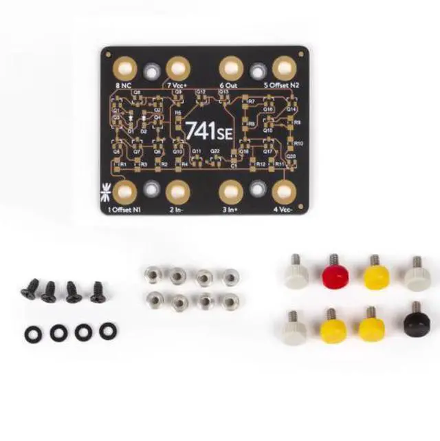 Alt view image 7 of 7 - 741 Learning Kit - Operational Amplifier Principle - Transistor Fabrication - Chip - Analog Circuit