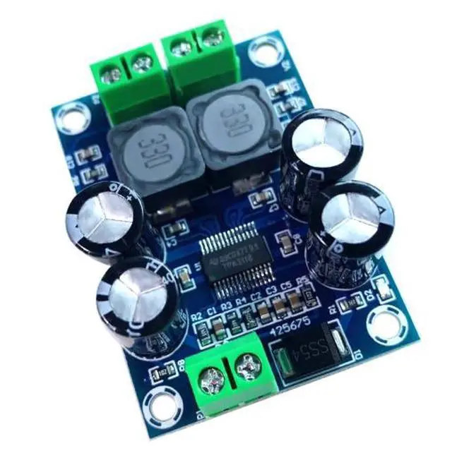 Alt view image 5 of 5 - XH-M311 Digital Audio Amplifier Board - Mini Version TPA3118 Audio Power Amplifier Module Mono 60W