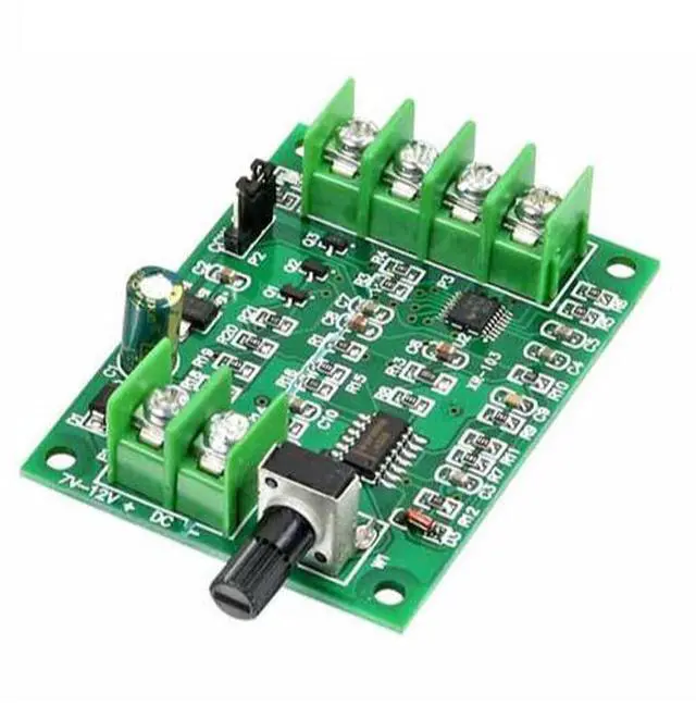 Main image of DC brushless motor driver board, speed control board, optical drive hard disk motor controller, 7V - 12V