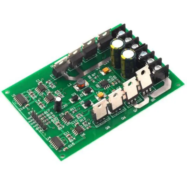Alt view image 3 of 6 - 10A dual-channel motor drive module, high-power H-bridge brake function, dual-channel DC motor drive board