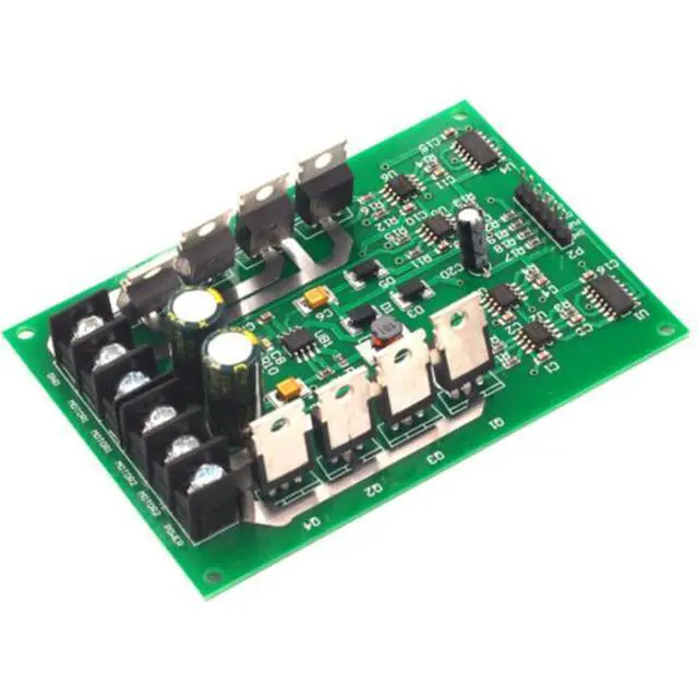 Alt view image 5 of 6 - 10A dual-channel motor drive module, high-power H-bridge brake function, dual-channel DC motor drive board