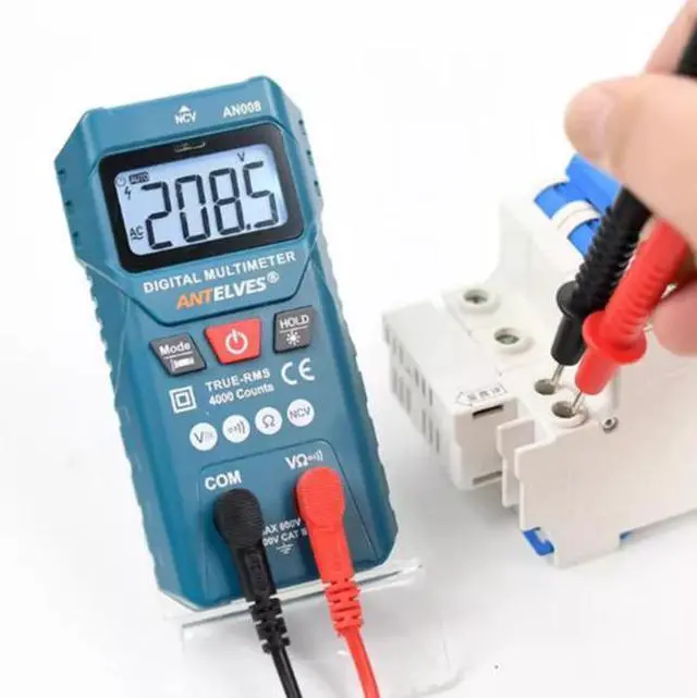 Alt view image 2 of 3 - Compact mini all-in-one intelligent multimeter for electricians - no shifting required. Specialized multi-function gadget for novices. No need to change parts.