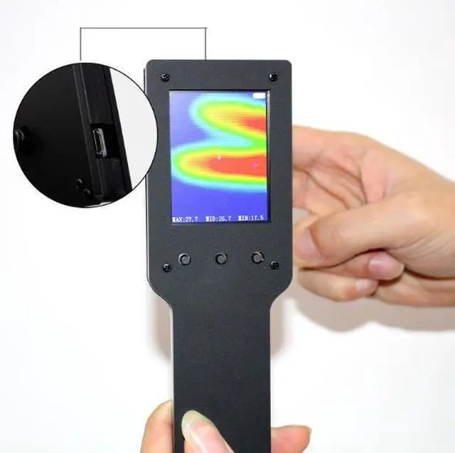 Main image of Infrared thermal imaging MLX90640IR 2.4-inch liquid crystal infrared thermal imager array handheld temperature measurement thermal imager
