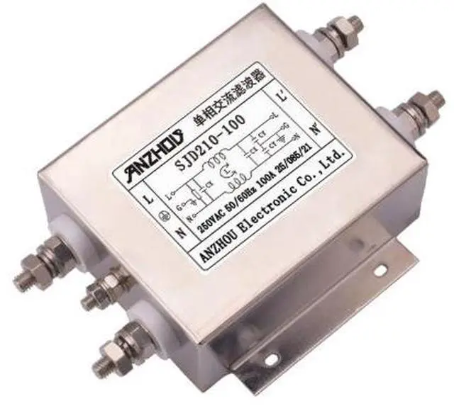 Main image of EMI FILTER - 75A/100A AC Single-phase Power Filter SJD210-100A/75A