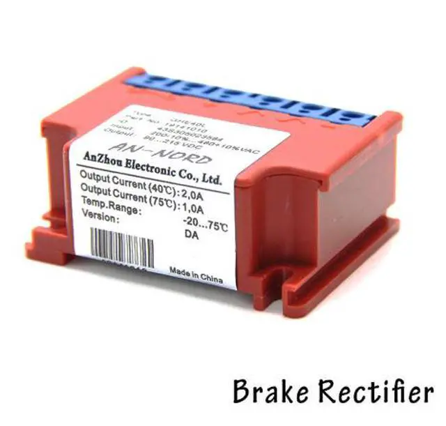 Alt view image 3 of 5 - AN-NORD/GHE40L Half-wave Rectifier Module 19141010 Motor Brake Brake Rectifier 215VDC