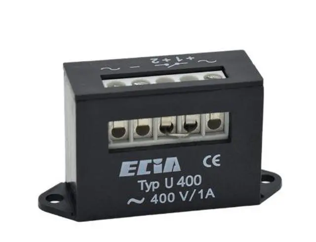 Alt view image 5 of 5 - Rectifier ECIA Typ U400, U230 motor brake holding rectifier module, rectifier power supply U 230/1A