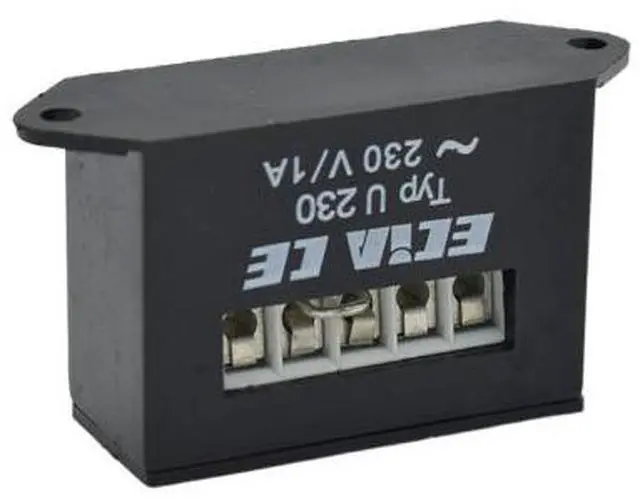 Main image of Rectifier ECIA Typ U400, U230 motor brake holding rectifier module, rectifier power supply U 230/1A U230 1A/230V Full Wave