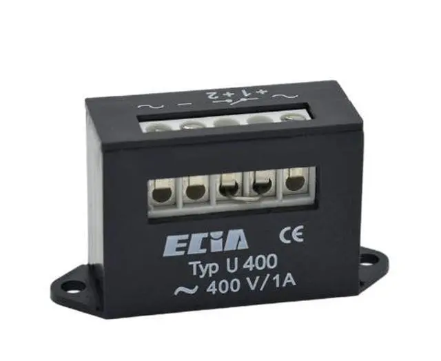 Alt view image 3 of 5 - Rectifier ECIA Typ U400, U230 motor brake holding rectifier module, rectifier power supply U 230/1A U230 1A/230V Full Wave