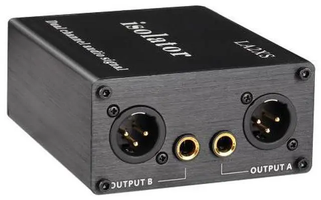 Alt view image 3 of 4 - LA2XS Audio Isolator - 6.5 Channel Dual-Channel Current Noise and Distortion Eliminator for Noise Reduction