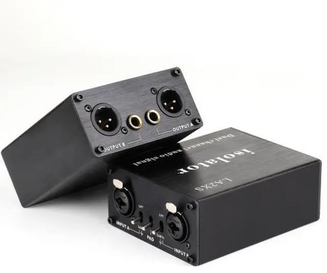 Alt view image 2 of 4 - LA2XS Audio Isolator - 6.5 Channel Dual-Channel Current Noise and Distortion Eliminator for Noise Reduction