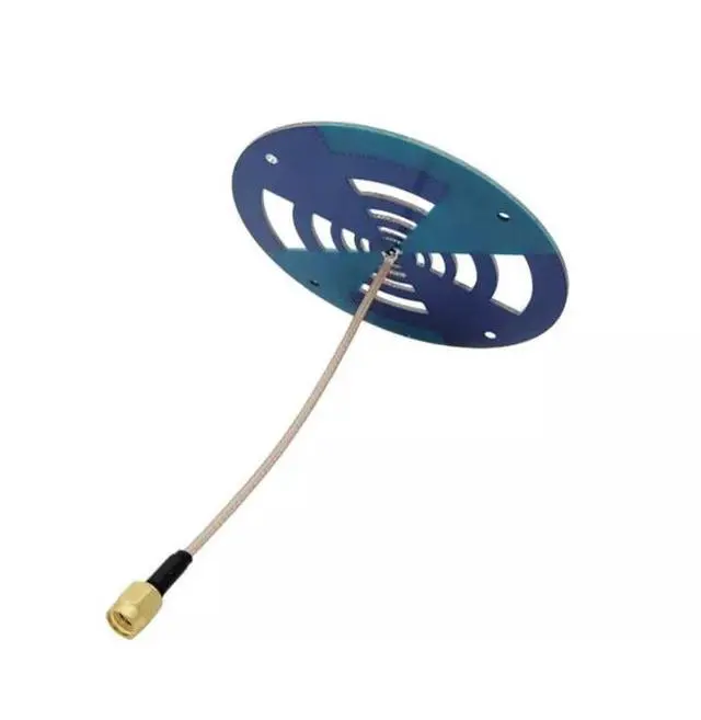 Alt view image 2 of 5 - UWB Ultra-Wideband Partial Discharge Antenna 550MHz - 7GHz Logarithmic Periodic Omnidirectional Antenna 915RFID