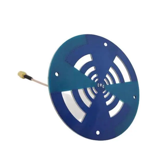 Alt view image 4 of 5 - UWB Ultra-Wideband Partial Discharge Antenna 550MHz - 7GHz Logarithmic Periodic Omnidirectional Antenna 915RFID