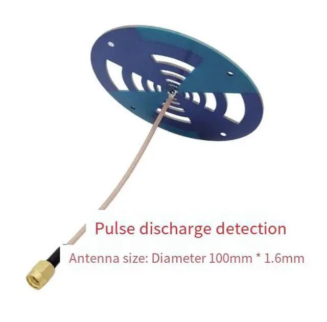 Alt view image 5 of 5 - UWB Ultra-Wideband Partial Discharge Antenna 550MHz - 7GHz Logarithmic Periodic Omnidirectional Antenna 915RFID
