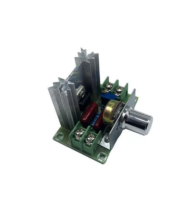Alt view image 6 of 6 - 2000W Controllable Silicon Rectifier Speed Controller, Motor 220V High-power Electronic Voltage Regulation, Dimming and Temperature Control Module