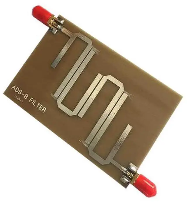 Main image of ADS-B Microband Bandpass Filter Improves Frequency Reception of ADSB Signals in the 1 - 1.2 GHz Range