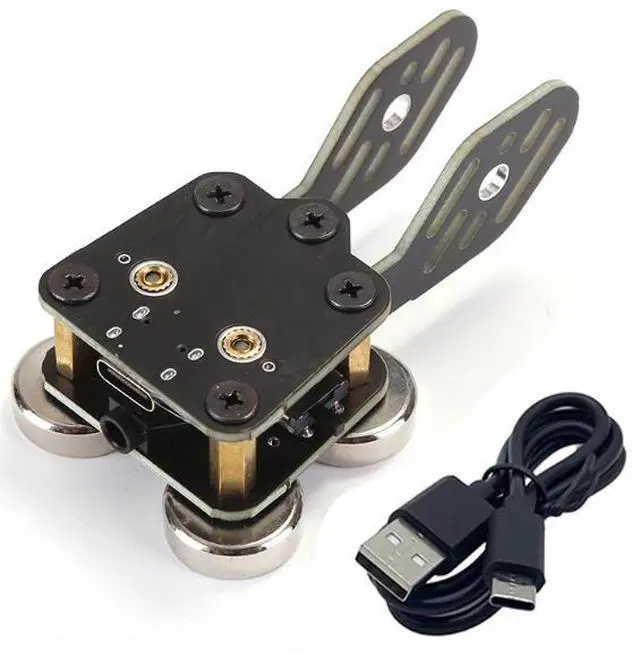 Main image of CW key automatic key training device for Morse code DIY key with dual blades PCB key can be connected to a computer
