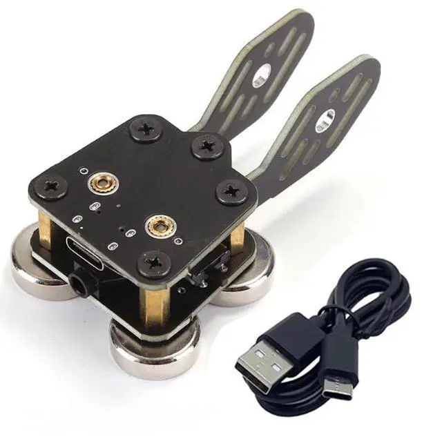 Alt view image 7 of 7 - CW key automatic key training device for Morse code DIY key with dual blades PCB key can be connected to a computer