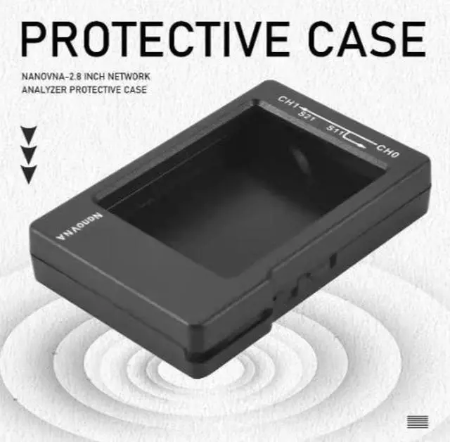 Alt view image 3 of 4 - NanoVNA - 2.8-inch Network Analyzer Housing - Antenna Analyzer Plastic Shell - 92*60*18mm