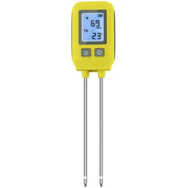 Alt view image 2 of 5 - Soil Nitrogen, Phosphorus and Potassium Analyzer - Digital Display - Four-in-One Fertility, Organic Matter, Trace Element and Fertilizer Content Tester