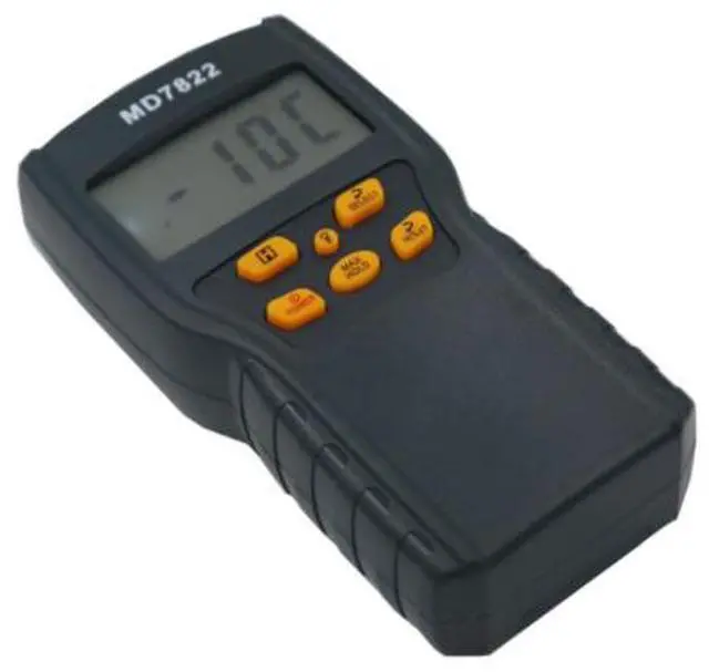 Alt view image 3 of 5 - MD7822 Intelligent Grain Moisture Tester Digital Moisture Meter Handheld Probe Digital Humidity Meter