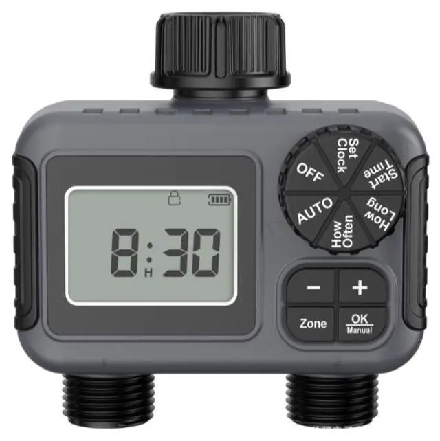 Main image of Irrigation Flower Watering Device - Dual-Way Wi-Fi Smart Timer Adjustable Split-Control for Courtyard and Garden - IP55 Watering for Plants
